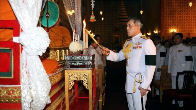 Thai king death: Crown prince coronation `delayed for a year`